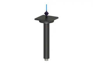 KESSEL-Umrüstsatz Pegelsonde 10 m, mit Tauchrohr 433 mm