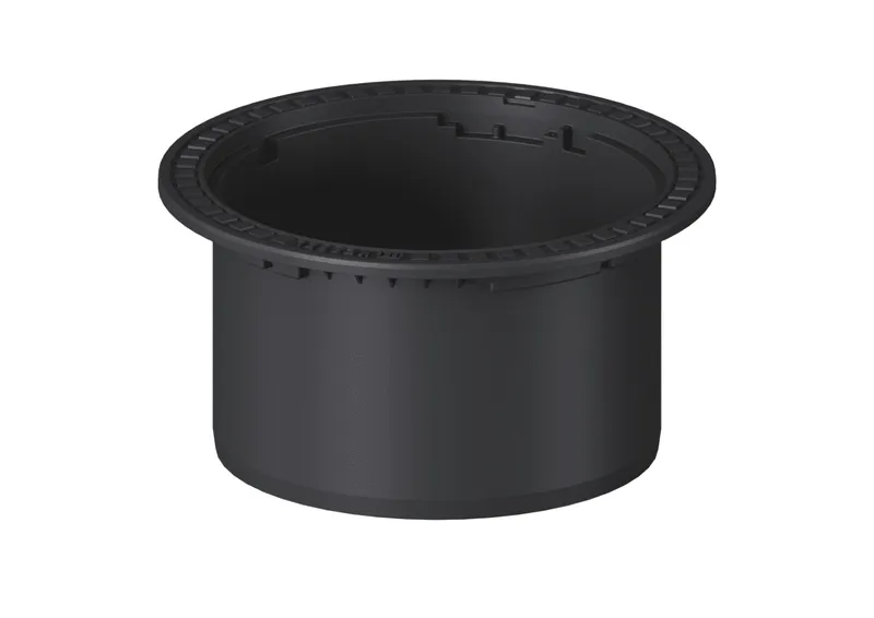 KESSEL-Aufsatzstück LW 600 Kunststoff, höhenverstellbar 65 - 329 mm