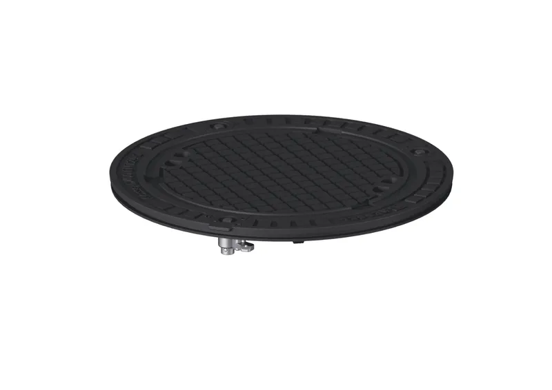 KESSEL-Abdeckplatte Klasse D, Grauguss, Lock & Lift