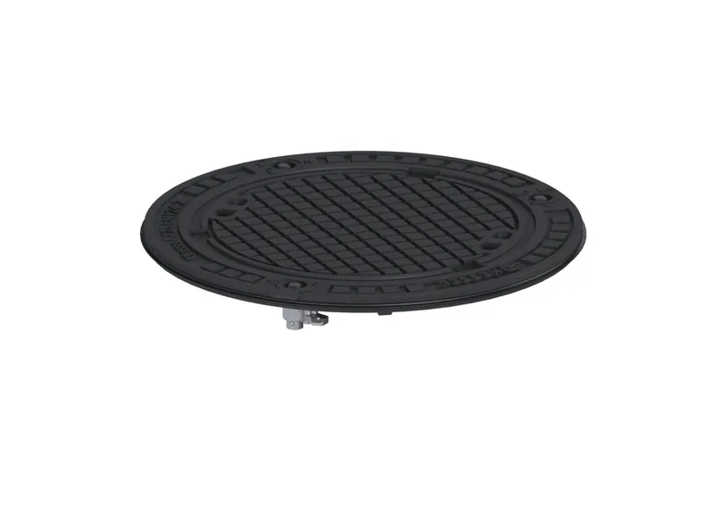 KESSEL-Abdeckplatte Klasse B, Grauguss, Lock & Lift