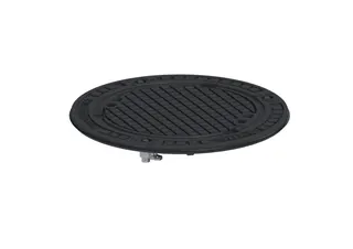 KESSEL-Abdeckplatte Klasse B, Grauguss, Lock & Lift