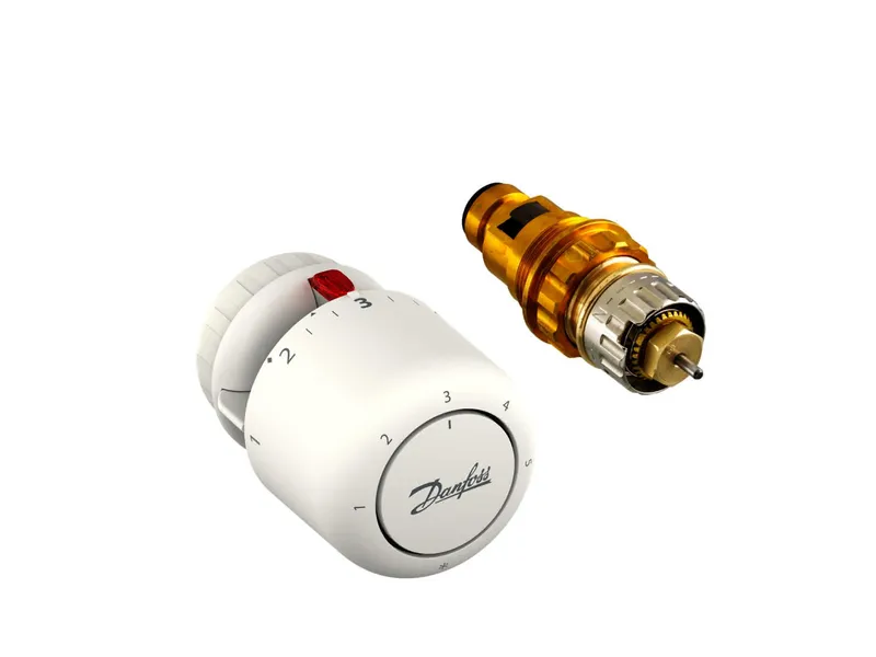 Danfoss Ventileinsatzset RAVL 10/15 Ventileinsatz und Aero Thermostatkopf