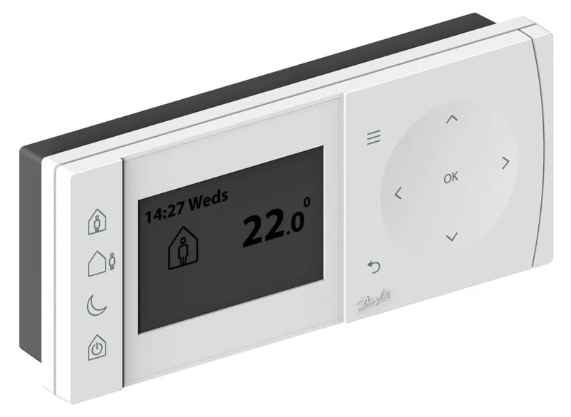Danfoss progr,Raumthermostat TPOne B 7-Tage-Programm, 2x1,5V