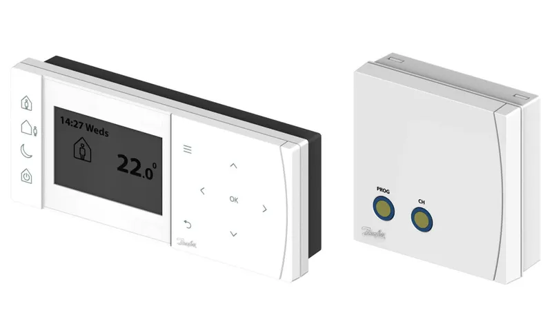 Danfoss progr,RaumthermostatTPOne RF+RX Funksteuerung, 7-Tage-Programm