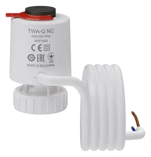 Danfoss therm, Stellantrieb TWA-Q/NC für AB-QM, 230V, M30x1,5, 2,5m – Bild 2