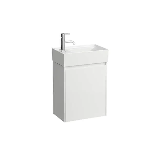Laufen WTU LANI 270x437x515 1 Tür Scharn. links integ. Griffleiste f.WT H815335 we glzd