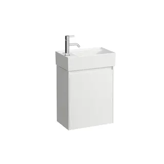 Laufen WTU LANI 270x437x515 1 Tür Scharn. links integ. Griffleiste f.WT H815335 we glzd