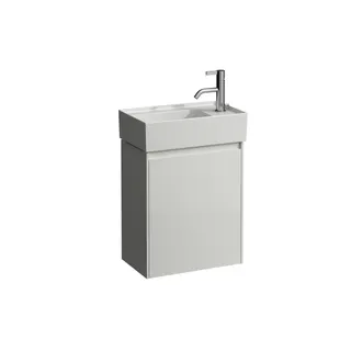 Laufen WTU LANI 270x437x515 1 Tür Scharn. rechts integ. Griffleiste f.WT H815334 we glzd
