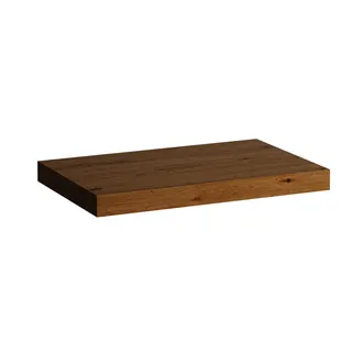 Laufen Waschtisch-Platte LANI 495x785x65 ohne Aus inkl. 2 Befestigungen wildeiche – Bild 1