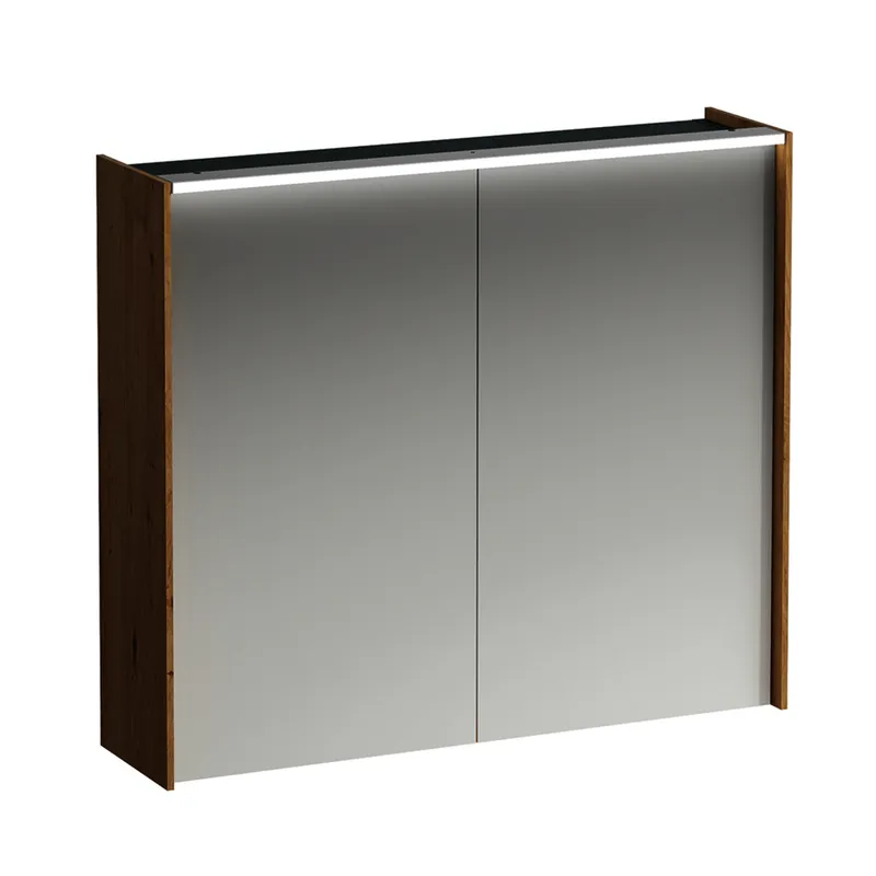 Laufen SPS LANI 208x818x714 LED-Bel.horiz. Steckd. 2Türen wildeiche
