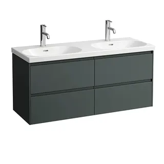 Laufen WTU LANI 448x1182x515 4 Schubl. f.DWT H814081 Verkehrsgrau