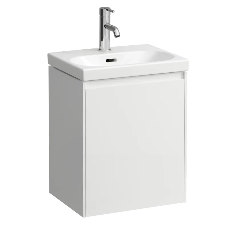Laufen WTU LANI 339x437x515 1Tür Scharn. re. integ.Griffleiste f.WT H815081 weiß matt