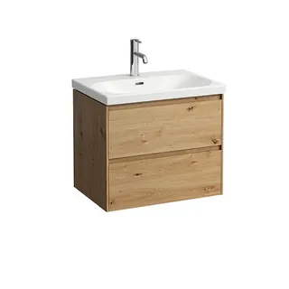 Laufen WTU LANI 442x636x515 2 Schubl. integ. Griffleiste f.WT H810084 Wildeiche – Bild 1