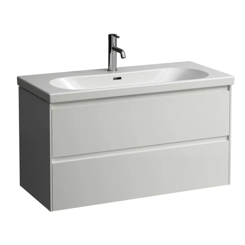 Laufen WTU LANI 442x984x515 2 Schubl. f.WT H810337 H818437 H810089 Weiß matt