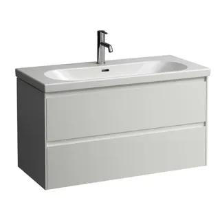 Laufen WTU LANI 442x984x515 2 Schubl. f.WT H810337 H818437 H810089 Weiß matt – Bild 1
