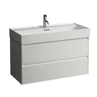 Laufen WTU LANI 442x984x515 2 Schubl. f.WT H810337 H818437 H810089 Weiß matt – Bild 3