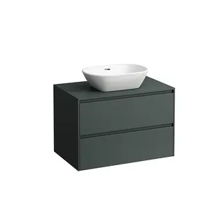 Laufen WTU+WT-Platte LANI 493x785x527 m. Aus mi Pl. 12mm 2 Schubl. Soft-Close verkgr