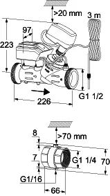 TA Durchgangsregelventil TA-Smart elektron. druckunabhängig, DN32, PN25 – Bild 5