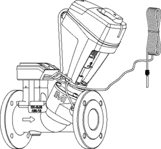 TA Durchgangsregelventil TA-Smart elektron. druckunabh., DN80, PN16, Fl. – Bild 4