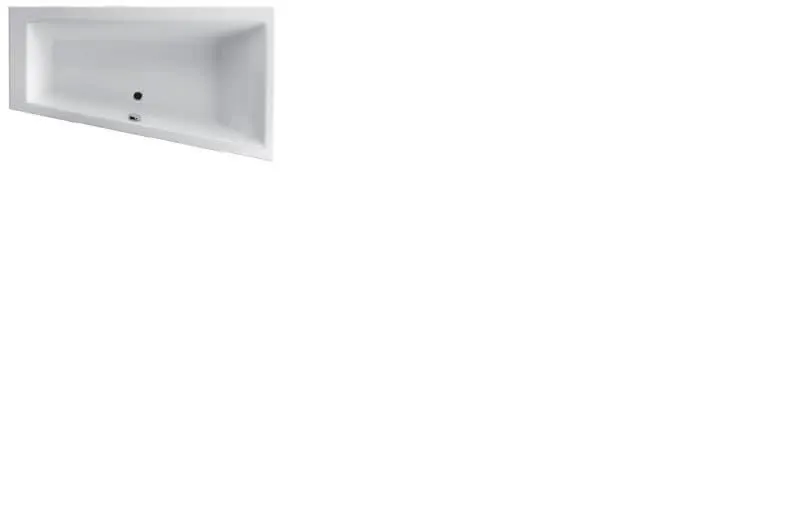SN 160/95 U rechts weiß Trapezbadewanne 1600x950/620x450