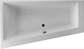 SN 170/100 U links weiß Trapezbadewanne 1700x1005/675x485