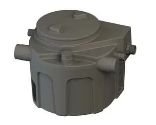 SFA Hebeanlage SANIFOS 110 GR mit 1 Pumpe Sanipump GR – Bild 3