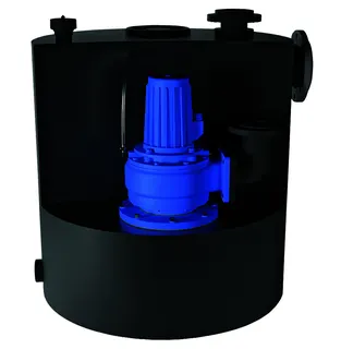 SFA Hochl.-Hebeanl. SANICUBIC 1 SC3.0T mit 1 Kanalradpumpe, 3kW, 400 V – Bild 2