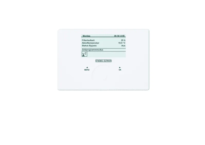 STIEBEL ELTRON Steuergerät mit Klartext FEB 2.0