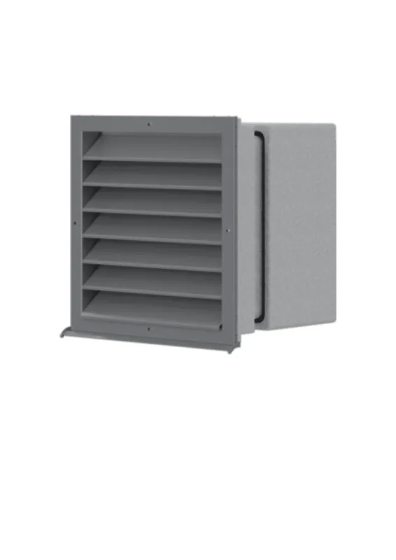 STIEBEL ELTRON Außenwanddurchführung AWG 315 SR.2, EPS, Gitter silberfarbig