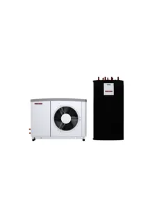 STIEBEL ELTRON Luft-Wasser-Wärmepumpe WPL 17 ACS classic compact Set 1.1