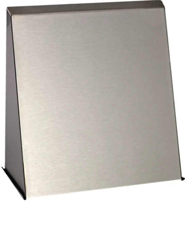 STIEBEL ELTRON Außenhaube aus Edelstahl LTM TL 1230 BA VA E2B R2 B, silber