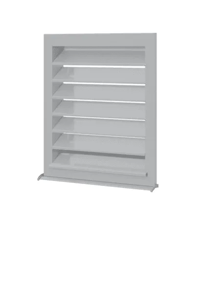STIEBEL ELTRON Wetterschutzgitter LGWS 315 FHH SR für AWG-B, silber