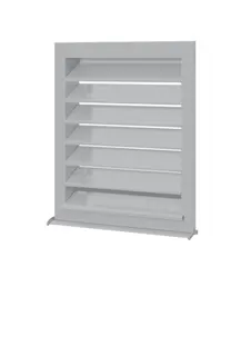 STIEBEL ELTRON Wetterschutzgitter LGWS 315 FHH SR für AWG-B, silber