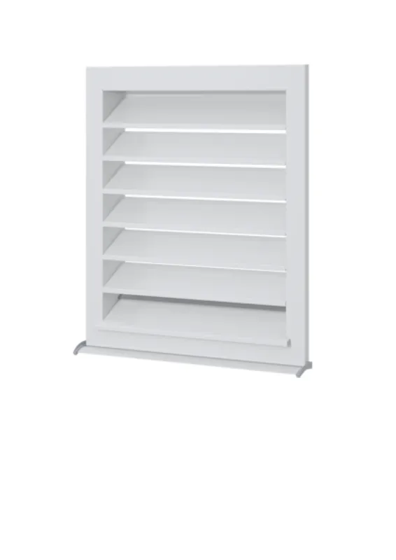 STIEBEL ELTRON Wetterschutzgitter LGWS 315 FHH GL für AWG-B, alu.-weiß