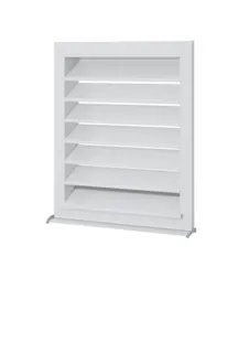 STIEBEL ELTRON Wetterschutzgitter LGWS 315 FHH GL für AWG-B, alu.-weiß