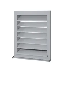STIEBEL ELTRON Wetterschutzgitter LGWS 315 FHH GL für AWG-B, alu.-weiß – Bild 2