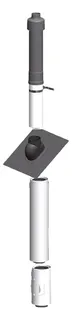 MHG Basis-Set Dachheizzentrale DN 80/125 schwarz – Bild 2