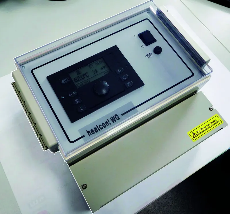 MHG Wandgehäuse mit heatcon OT incl. Fühler 2xVL, TWW, AF, max. 5 Heizkörper