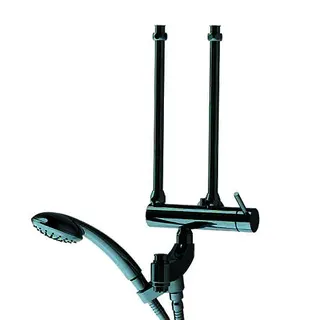 KWC Hebelmischer Wanne Niederdruck für Warmwasserbereiter A90 ganzchrom – Bild 2