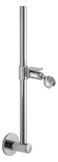 KWC Duschgleitstange L 612 Rosette rund, ganzchrom – Bild 2
