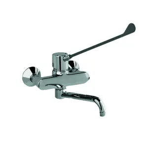 KWC Hebelmischer GASTRO Schwenkauslauf AD150 +/- 15 mm A300 B 60, ganzchrom – Bild 2