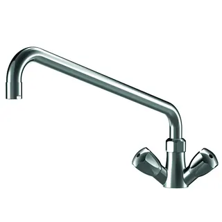 KWC Zweigriffmischer Schwenkausl. GASTRO A450, ganzchrom – Bild 2