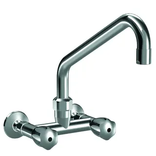 KWC Zweigriffmischer GASTRO Schwenkausl. AD153 +/- 15 mm A300,AS oben, ganzchrom – Bild 2