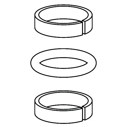 KWC Gleitring/O-Ringset AS