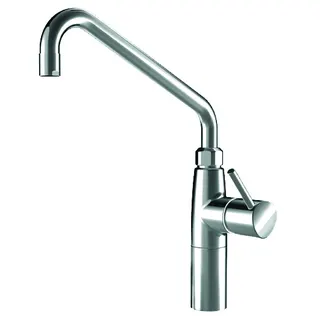 KWC Hebelmischer GASTRO Schwenkauslauf A300, mit Säule 100mm, ganzchrom – Bild 2