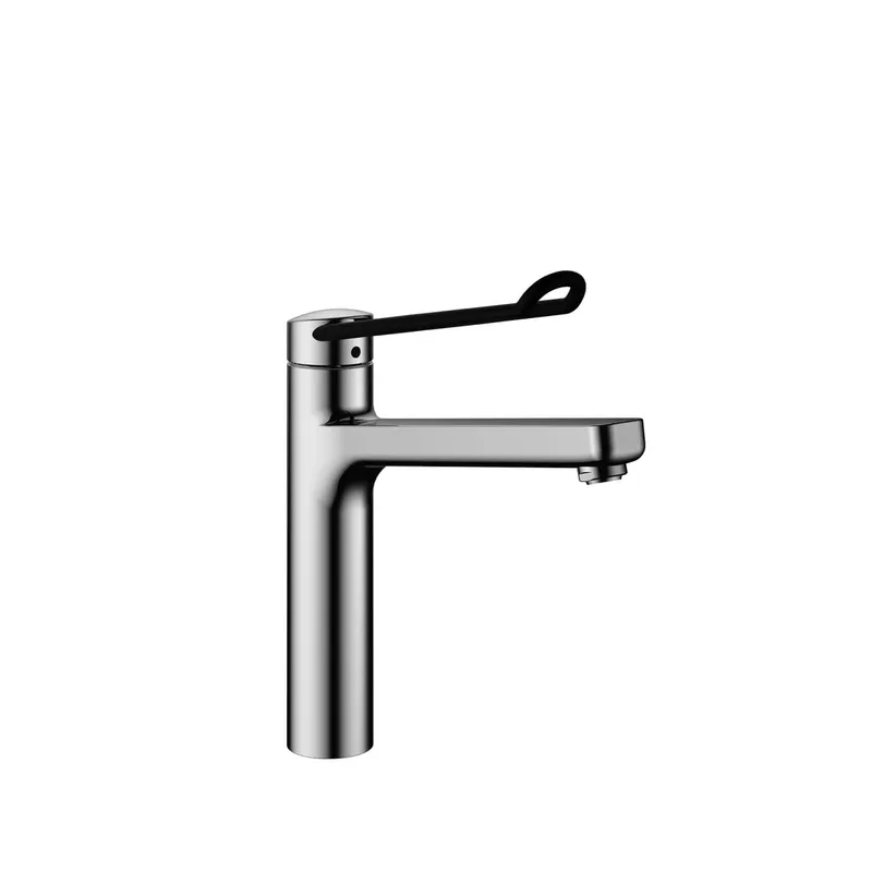 KWC Hebelmischer VITA PRO 2.0 Schwenk A225, Hebel lang, ganzchrom