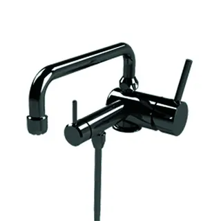KWC Thekenarmaturen Hebelmischer A200, 1 Unterspülrohr, ganzchrom – Bild 2