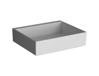 VitrA Waschtisch Compact ArchiPlan 45x39 cm ohne Hahnloch ohne Überlauf Weiß Hochgl.