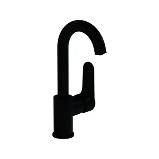 VitrA Einhebel-Waschtischmischer Root Round h: 275 mm schwenkbar Einlochmon. Schwarz