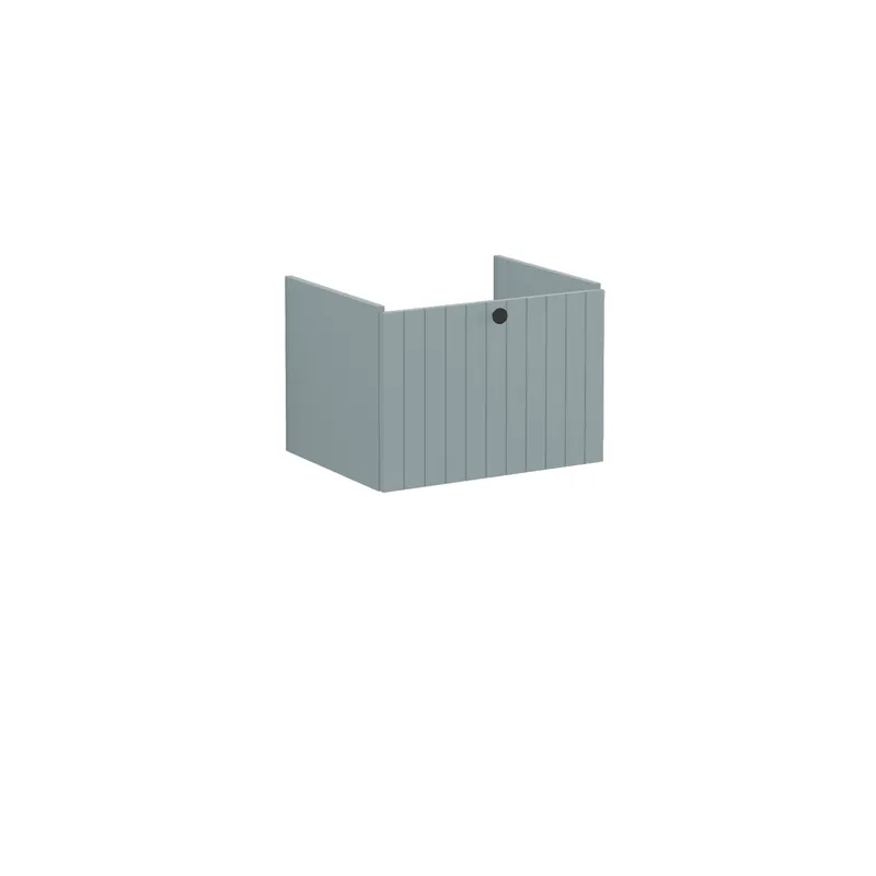 VitrA Waschtischunterschrank Root Groove 57x45x40cm 1 Vollauszug Fjordgrün Matt
